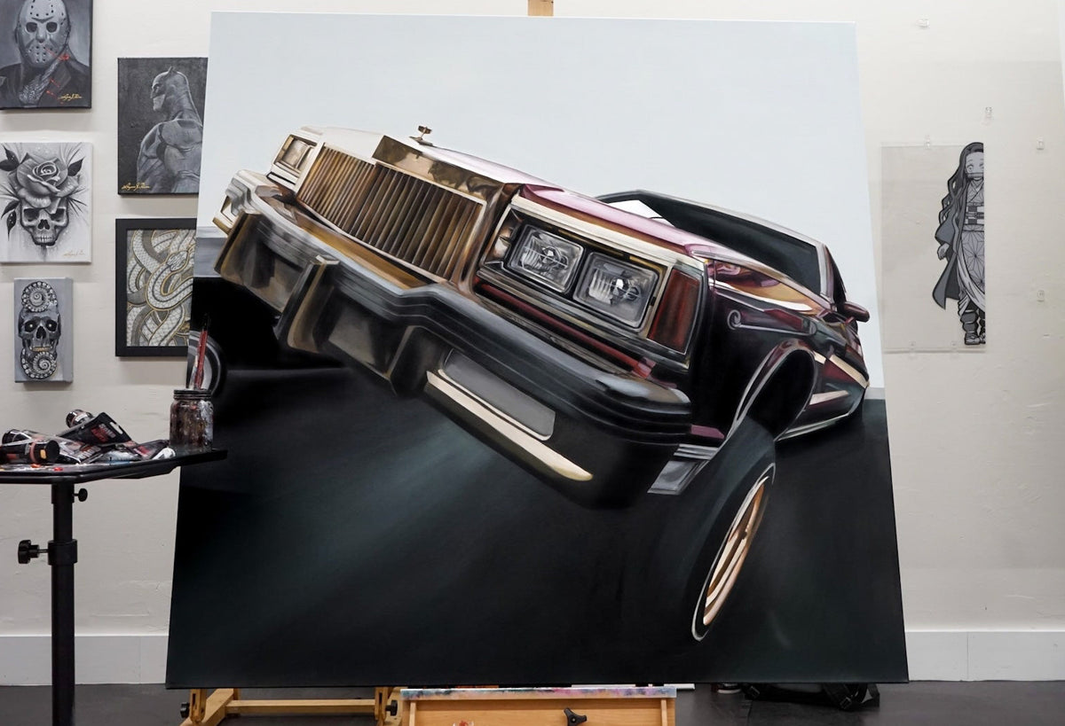 1985 Chevy Caprice Landau Lowrider Painting
